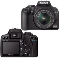 Fotoaparát zrcad. Canon EOS1000D+18-55+EF 75-300