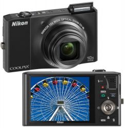 Fotoaparát Nikon CoolPix S8000 černý