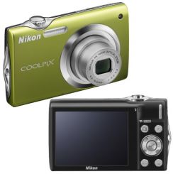 Fotoaparát Nikon CoolPix S3000 zelený