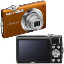 Fotoaparát Nikon CoolPix S3000 oranžový