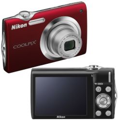 Fotoaparát Nikon CoolPix S3000 červený