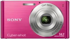 Fotoaparát Sony DSC-W320, růžová