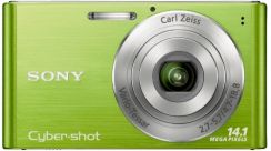 Fotoaparát Sony DSC-W320, zelená