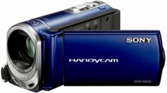 Videokamera Sony DCR-SX33E modrá