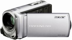 Videokamera Sony DCR-SX53E stříbrná