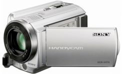 Videokamera Sony DCR-SR78E, HDD 120GB, stříbrná