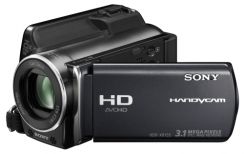 Videokamera Sony HDR-XR155E, HDD 120GB, FullHD, černá