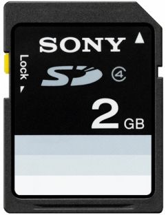 Paměťová karta SD Sony SF2N, 2GB