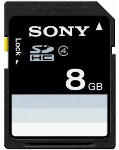 Paměťová karta SD Sony SF8N4, 8GB