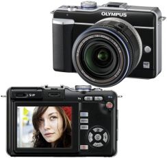 Fotoaparát zrcad. Olympus E-PL1 Kit (M1442L) černý