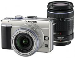 Fotoaparát zrcad. Olympus E-PL1 Kit (M1442L+4015-2) šampaň.zlatý