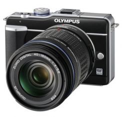 Fotoaparát zrcad. Olympus E-PL1 Kit (M1442L+4015-2) černý