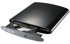 Mechanika DVD-RW LG GP08NU20, černá, externí, napájeno přes USB!!!