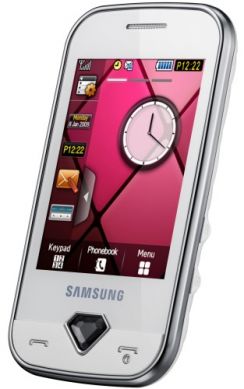 Mobilní telefon Samsung S7070 bílý (Pearl White) Diva