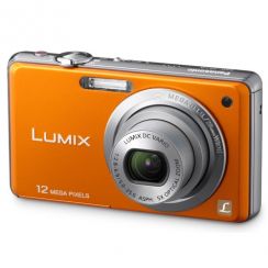 Fotoaparát Panasonic DMC-FS10EP-D, oranžová