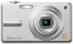 Fotoaparát Panasonic DMC-F3EP-S, stříbrná