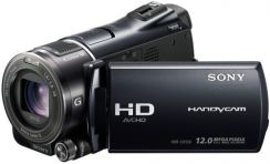 Videokamera Sony HDR-CX550VE, FullHD, černá