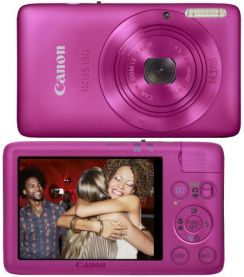 Fotoaparát Canon Ixus 130 růžový