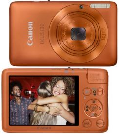 Fotoaparát Canon Ixus 130 oranžový