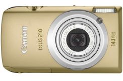 Fotoaparát Canon Ixus 210 zlatý