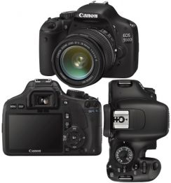 Fotoaparát zrcad. Canon EOS 550D + EF-S 18-55 IS