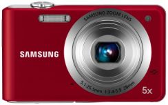 Fotoaparát Samsung EC-PL80 R, červená