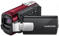 Videokamera Samsung SMX-F40 R, flash, čeverná