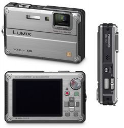 Fotoaparát Panasonic DMC-FT2EP-S, stříbrná