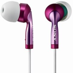 Sluchátka Sony MDR-EX57LP růžová