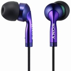 Sluchátka Sony MDR-EX57LP fialová