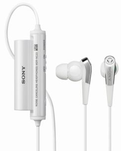 Sluchátka Sony MDR-NC33 bílá