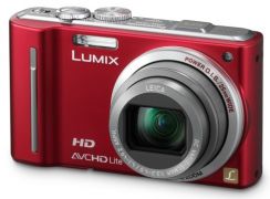 Fotoaparát Panasonic DMC-TZ10EP-R, červená