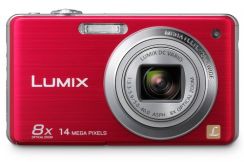 Fotoaparát Panasonic DMC-FS33EP-R, červená