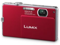 Fotoaparát Panasonic DMC-FP2EP-R, červená