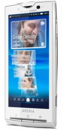 Mobilní telefon Sony-Ericsson X10 Xperia bílý