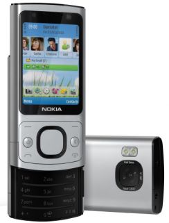 Mobilní telefon Nokia 6700 slide Raw Aluminium (2GB)