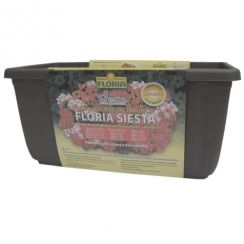 Truhlík Agro FLORIA SIESTA 40 cm - Antracit, samozavlažovací