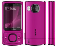 Mobilní telefon Nokia 6700 slide růžový (2GB)