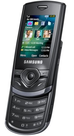 Mobilní telefon Samsung S3550 stříbrný (Platinum silver)
