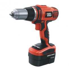 Vrtačka Aku Black&Decker HP146F4BK 14,4V;  1,7 Ah, kufr, 2x aku