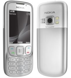 Mobilní telefon Nokia 6303i classic White Silver (2GB)