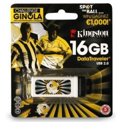 Flash USB Kingston DataTraveler C10, 16GB, Ginola Football