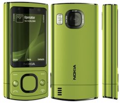 Mobilní telefon Nokia 6700 slide zelený (2GB)