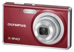 Fotoaparát Olympus X - 940 červený