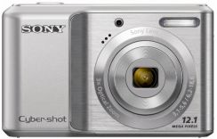 Fotoaparát Sony DSC-S2100, stříbrná+2GB+nabíječka+baterie+brašna