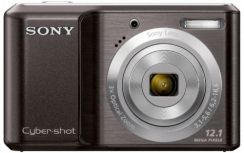 Fotoaparát Sony DSC-S2100, černá+2GB+nabíječka+baterie+brašna