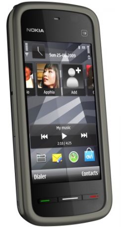 Mobilní telefon Nokia 5230 černý NAVI EDITION (freeNAVI,1hra)