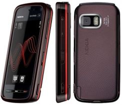 Mobilní telefon Nokia 5800 XPressMusic červený NAVI EDITION (8GB,2hry)