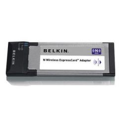 Adaptér Belkin Ethernet Wi-Fi Wireless N ExpressCard