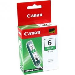 Cartridge Canon green BCI-6G BLISTER bez ochrany